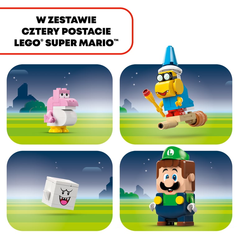 LEGO Super Mario Przygody z interaktywną figurką ® Luigi™