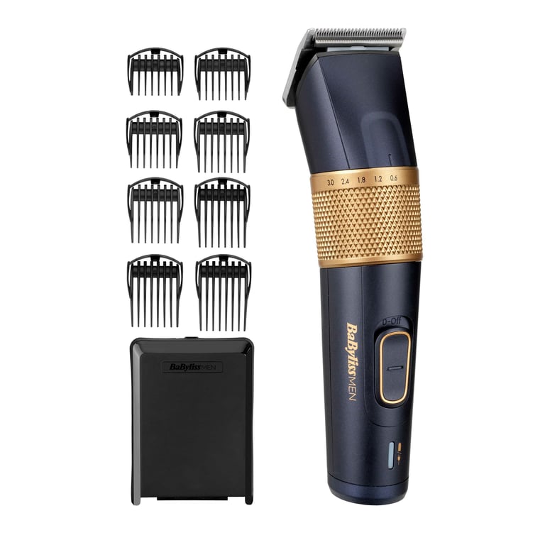 BaByliss E986E maszynka do włosów Czarny 5 Litowo-jonowa (Li-Ion)