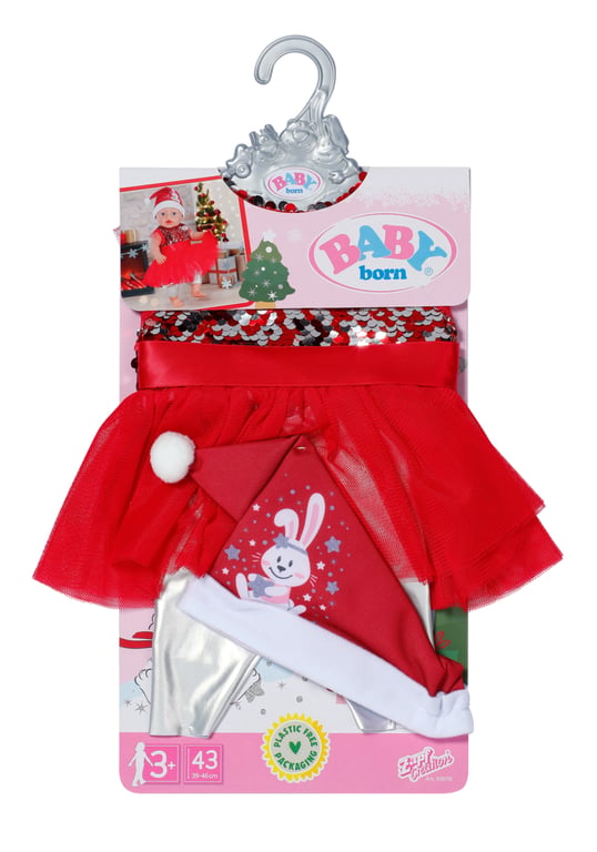 BABY born Xmas Dress 43cm Sukienka dla lalki