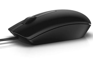 DELL MS116 Maus Büro Beidhändig USB Typ A Optisch 1000 DPI