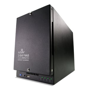 ioSafe 218 NAS Mini Tower Realtek RTD1296 2 GB DDR4 4 TB HDD Black