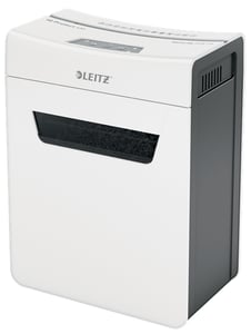 Leitz 80940000 dokumentförstörare, mikroskärning, 55 dB, grå, vit