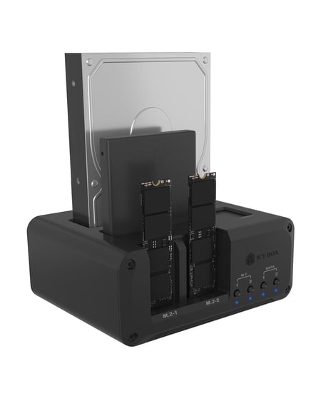 ICY BOX IB-2925MS-CU31 USB 3.2 Gen 2 (3.1 Gen 2) Type-C Czarny