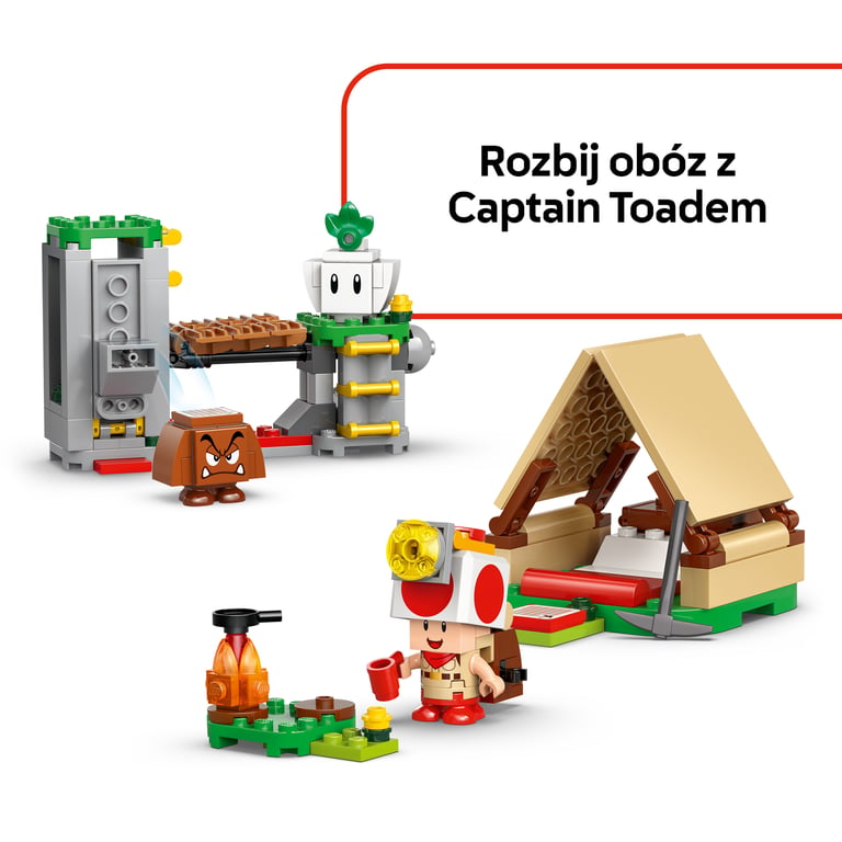 LEGO Super Mario Captain Toad i obóz