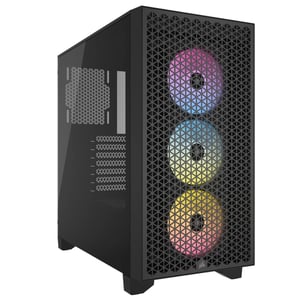 Corsair CC-9011255-WW säkerhetsanordningar och fästen för Midi Tower-datorer, svart