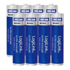 LogiLink LR03F8 Batterie für den Hausgebrauch Einweg-AAA-Alkalibatterie