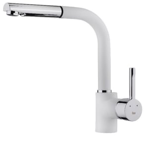 GRIFO ARK 938 W Stainless Steel, White