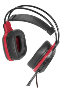 SPEEDLINK Draze Gaming-Headset, kabelgebunden, Kopfbügel, schwarz, rot
