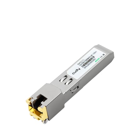 Cudy SFP to 2.5G RJ45 Transceiver, SM25G 1.0 moduł przekaźników sieciowych Miedź 2500 Mbit/s RJ-45