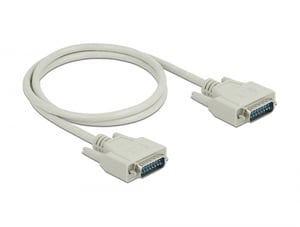 DeLOCK Kabel szeregowy D-Sub15 męski na męski 1 m