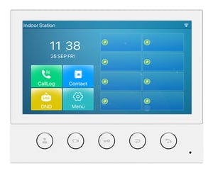 Fanvil i53W videodörrtelefon 17,8 cm (7") Vit