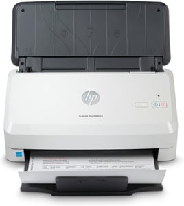 HP Scanjet Pro 3000 s4 Skanner med dokumentmatare 600 x 600 DPI A4 Svart, Vit