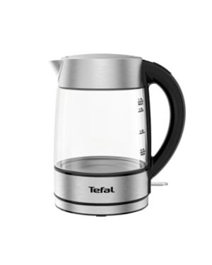 Tefal KI772D czajnik elektryczny 1,7 l 2400 W Stal nierdzewna, Przezroczysty
