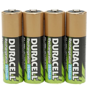 Duracell StayCharged AAA 4er-Pack Wiederaufladbare Nickel-Metallhydrid-Batterie (NiMH)