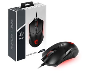 MSI Clutch GM08 Gaming Mouse, Ambidextrous, USB Type-A, Optical, 4200 DPI