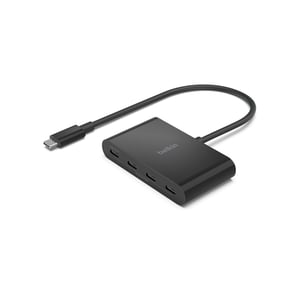 Belkin AVC018BTBK USB Type-C Hubs and Concentrators, 10,000 Mbit/s, Black