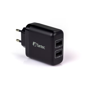 Fantec SC-A244 Uniwersalne Czarny Prąd przemienny Wewnętrzna