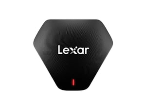 Lexar LRW500URB USB 3.2 Gen 1 (3.1 Gen 1) Type-C Card Reader, Black