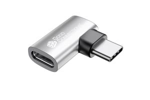Alcasa USB-AD400 adapter för USB 4.0 Gen.3x2 USB-C-kablar, silver