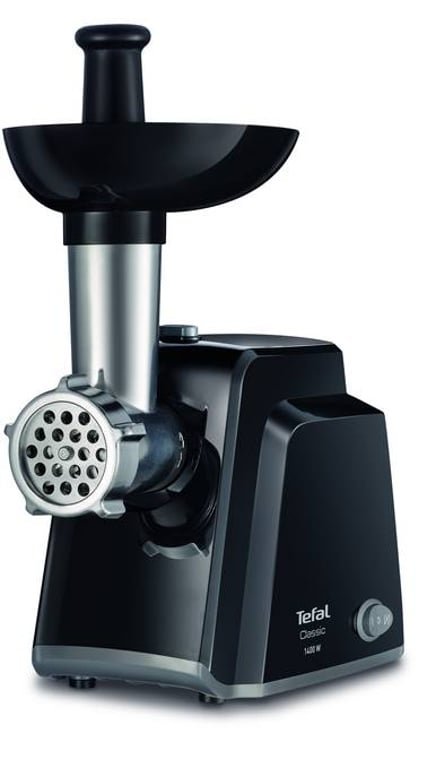 Tefal NE105838 maszynka do mielenia 1400 W Czarny, Stal nierdzewna