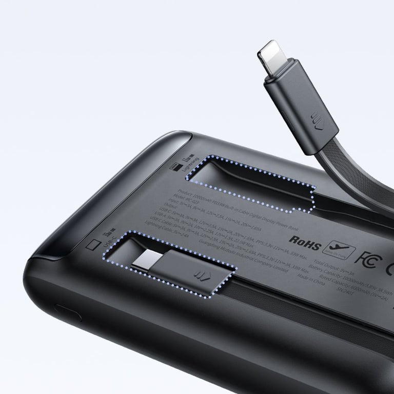 фото Зовнішній акумулятор (павербанк) Mcdodo MC-0231 10000 mAh Black