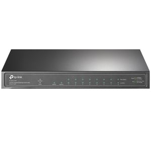 TP-Link TL-SG1210P Netzwerk-Switch, nicht verwaltbar, Gigabit-Ethernet (10/100/1000), PoE-Unterstützung, grau