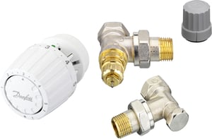 Danfoss 013G5217 termostatyczny zawór grzejnikowy Nadaje się do użytku w pomieszczeniach