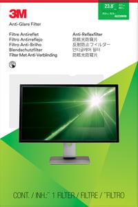 3M Anti-Glare Filter for 23.8-inch Monitor, 16:9, AG238W9B