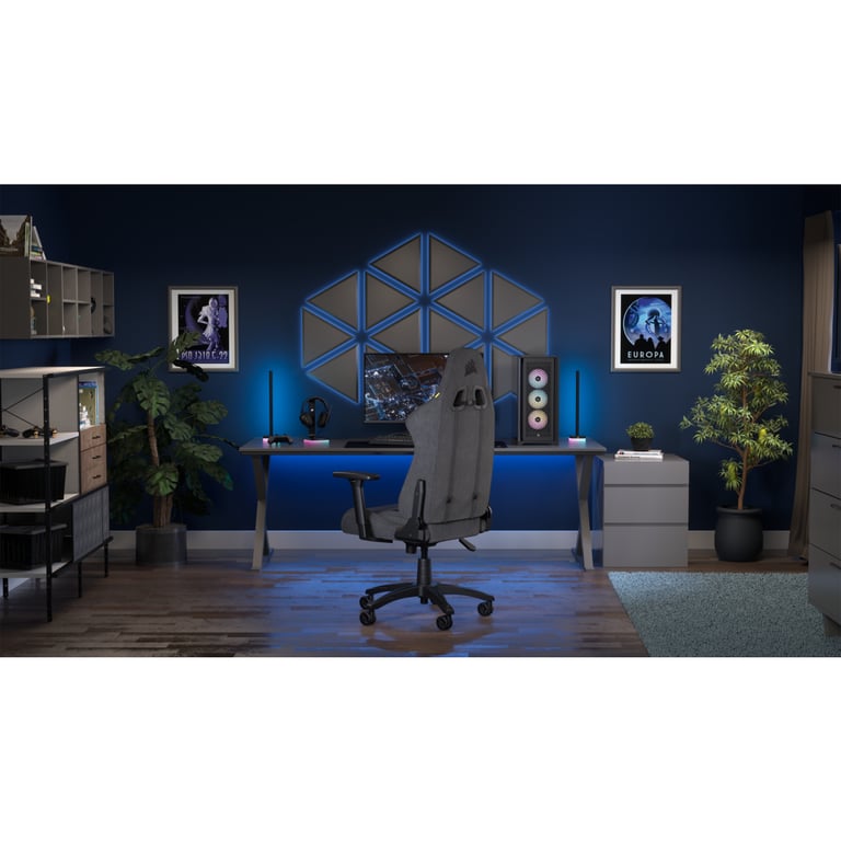 Corsair TC100 Obite siedzisko Obite oparcie