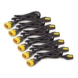 APC AP8704S-WW kabel zasilające Czarny 1,21 m IEC C14 C14 panel