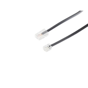 S/CONN maximum connectivity 70253- kabel telefoniczny 3 m Czarny, Przezroczysty