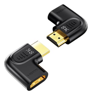 UNITEK A1047ABK03 przejściówka do kabli HDMI Czarny