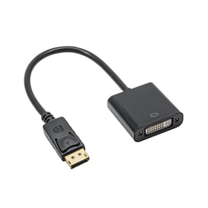 Akyga AK-AD-58 0.2 m DVI Cable, DisplayPort, Black