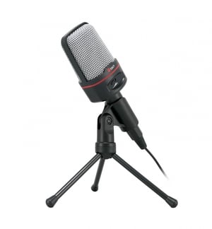 C-TECH MIC-02 mikrofon Czarny Mikrofon stołowy