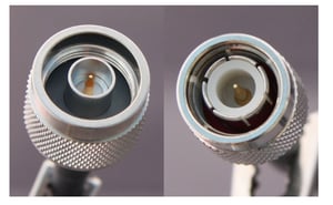 DMT 25m N-Male/FF400/TNC-Male kabel koncentryczny FF400/TNC Czarny