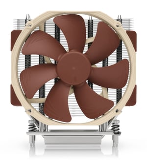 Noctua NH-U14S TR4-SP3 PC Cooling System CPU Heatsink/Fan 14 cm Aluminum, Beige