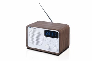 Blaupunkt PP7BT radio Przenośny Analogowe i cyfrowe Biały, Drewno