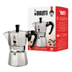Bialetti Moka Express Mokabryggare 0,23 l Aluminium