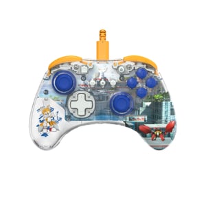 PDP REALMz Półprzezroczysty USB Gamepad Analogowa/Cyfrowa Nintendo Switch, Nintendo Switch OLED