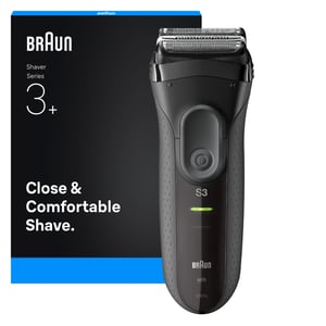 Braun Serie 3 3000S Folieelektrisk rakapparat Grå