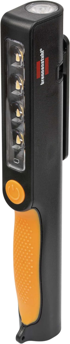 Brennenstuhl 1175890 Flashlight, Black, Yellow, Handheld Flashlight