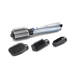 BaByliss Hydro-Fusion Hydro Fusion Smooth & Shape Heißluftbürste Warmgrau, Silber 1000 W 2,5 m