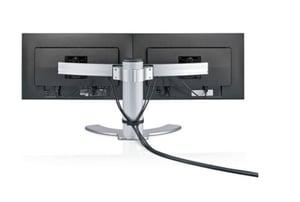 Fujitsu S26361-F2601-L750 Monitor Mount / Stand for 68.6 cm (27") Monitors, Floor-Standing, Silver