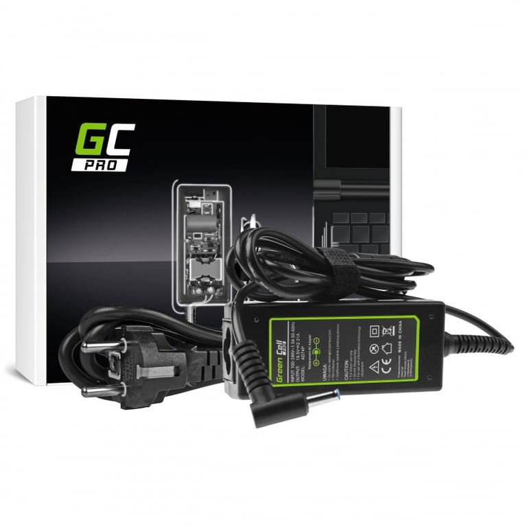 Green Cell AD74P adapter zasilający/ inwentor Wewnętrzna 45 W Czarny