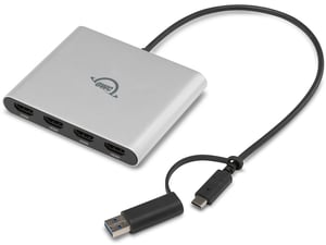 OWC OWCCADPDL4HDMI extern grafikkort USB 3840 x 2160 px Silver