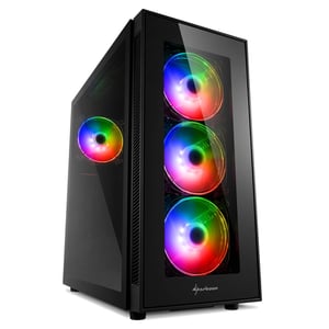 Sharkoon TG5 Pro RGB Midi Tower Svart