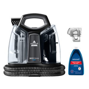 Bissell SpotClean Plus mattrengöringsmaskin, våtrengöring, svart, transparent
