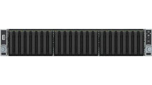 Intel R2224WFTZSR serwer barebone Intel® C624 LGA 3647 (Socket P) Rack (2U) Czarny, Srebrny