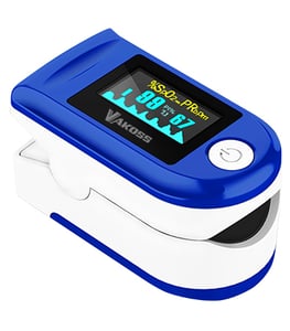 Vakoss XY-21G Pulsoximeter Blau, Weiß