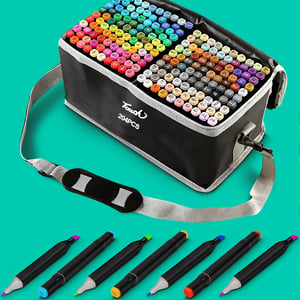 Extralink Set of ALCOHOL MARKERS, 204 PCS